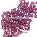 Cheap bicone crystal beads,high quality cheap bicone glass bead